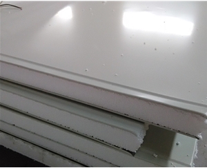 湖北净化彩钢板50厚1150型EPS净化板公口细节